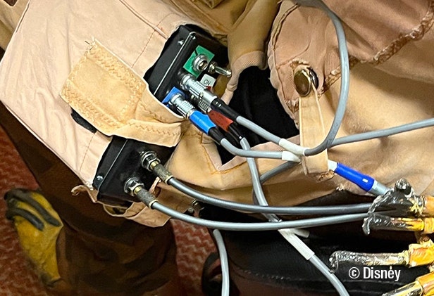 lion king lemo connectors on costume