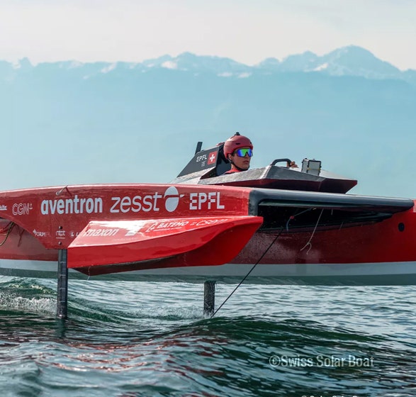 swiss solar boat