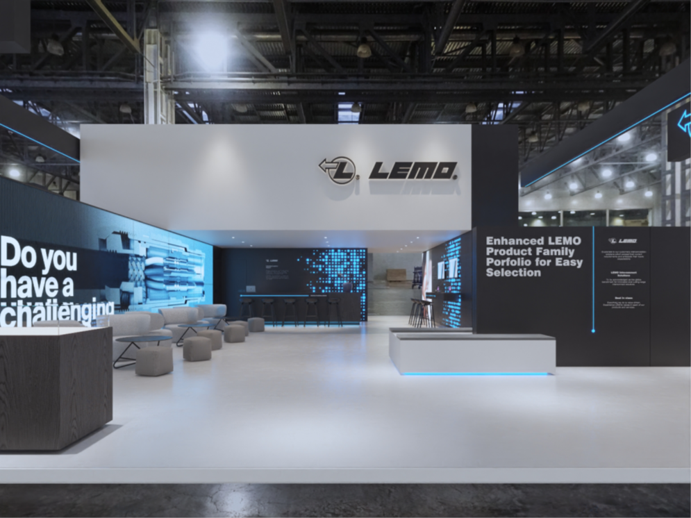 LEMO at Electronica exhibition