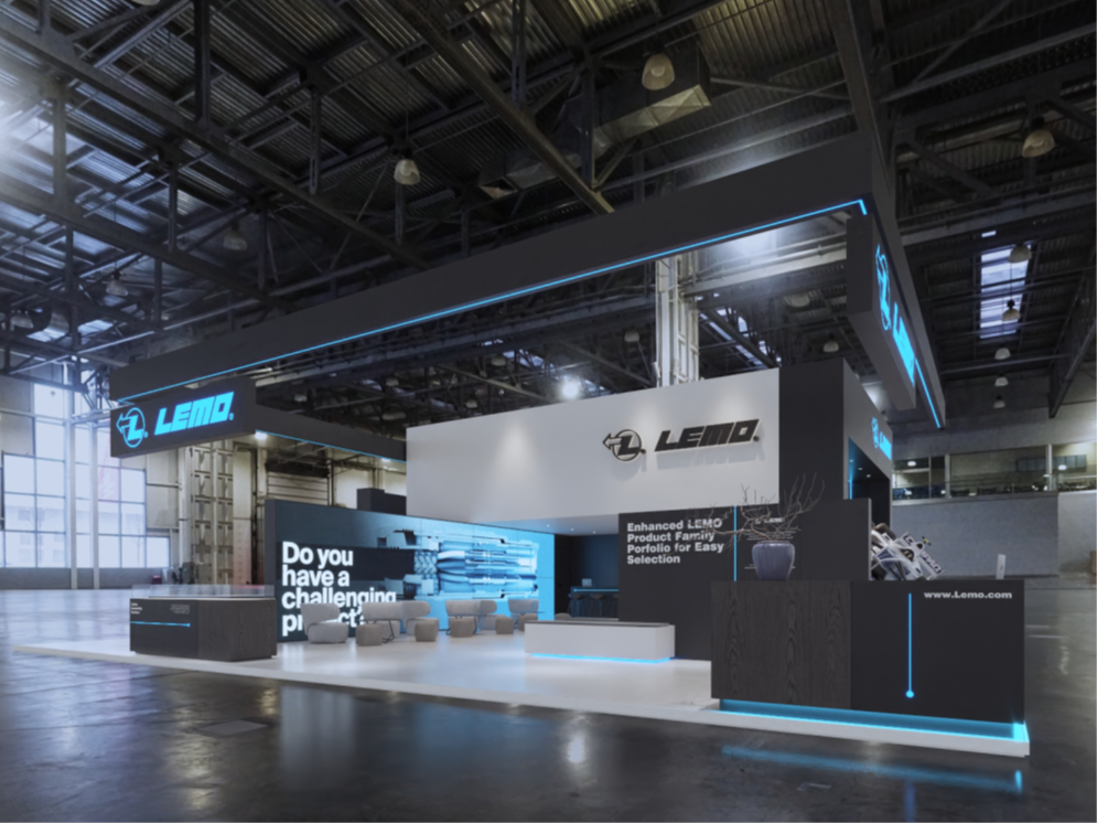LEMO at Electronica exhibition