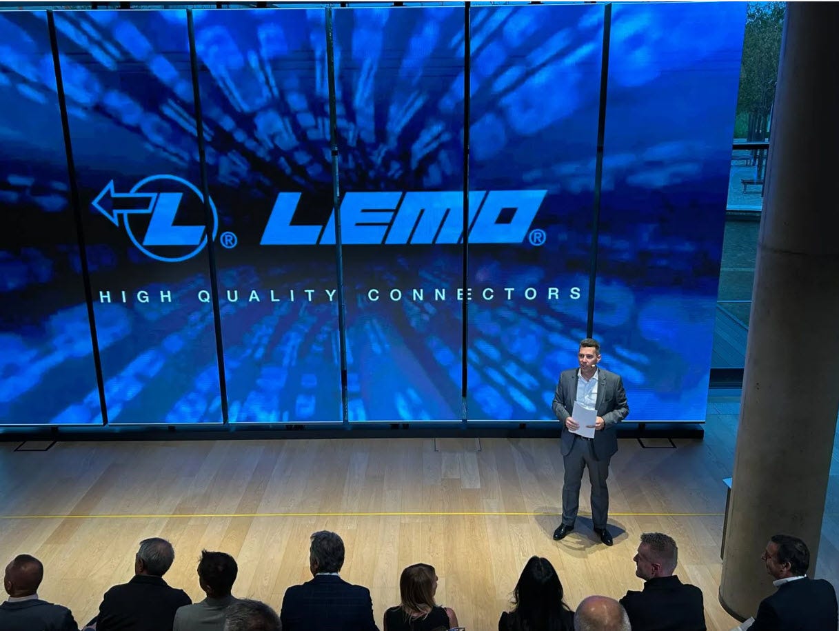 LEMO Italia 60 years anniversary