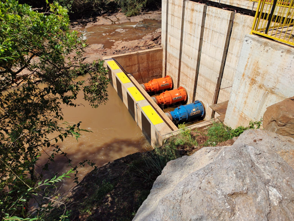 Amphibious pumps Higra X LEMO connectors