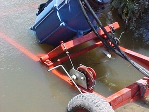 Amphibious pumps Higra X LEMO connectors
