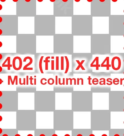 Multi columns teaser 402x440