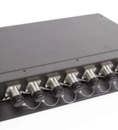 LEMO 2U 19-inch Rack-Mounted 3K.93C Splice Tray